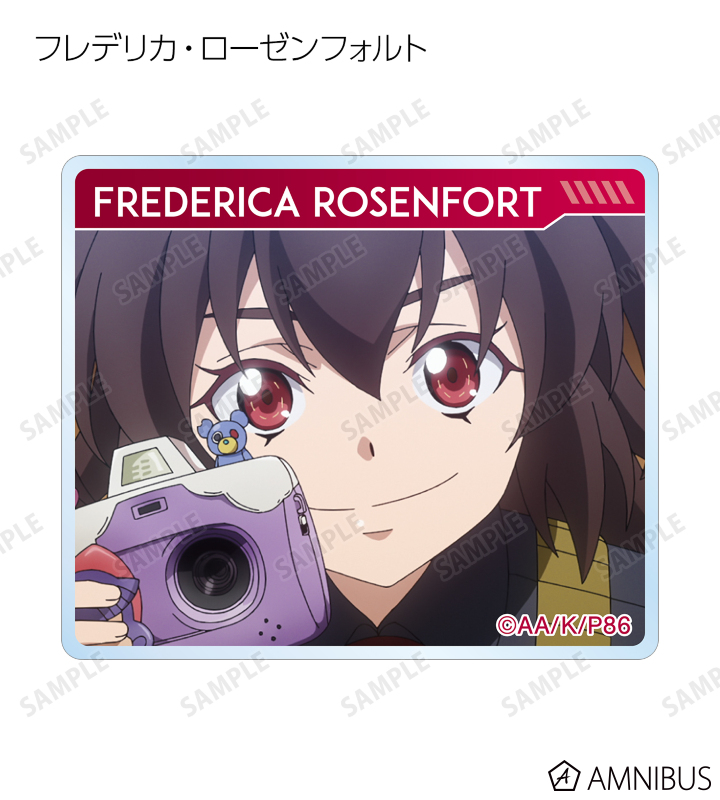 トレーディング場面写アクリルステッカー