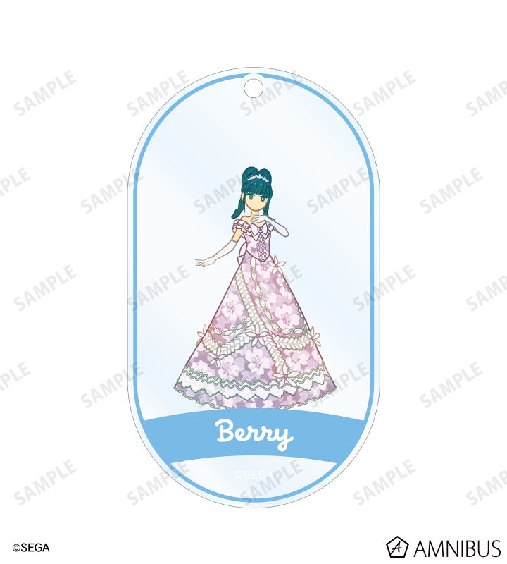 ベリー Botania 2連ワイヤーBIGアクリルキーホルダー ver.B