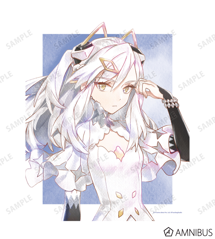 カレン・照魂 Ani-Art aqua label キャンバスボード