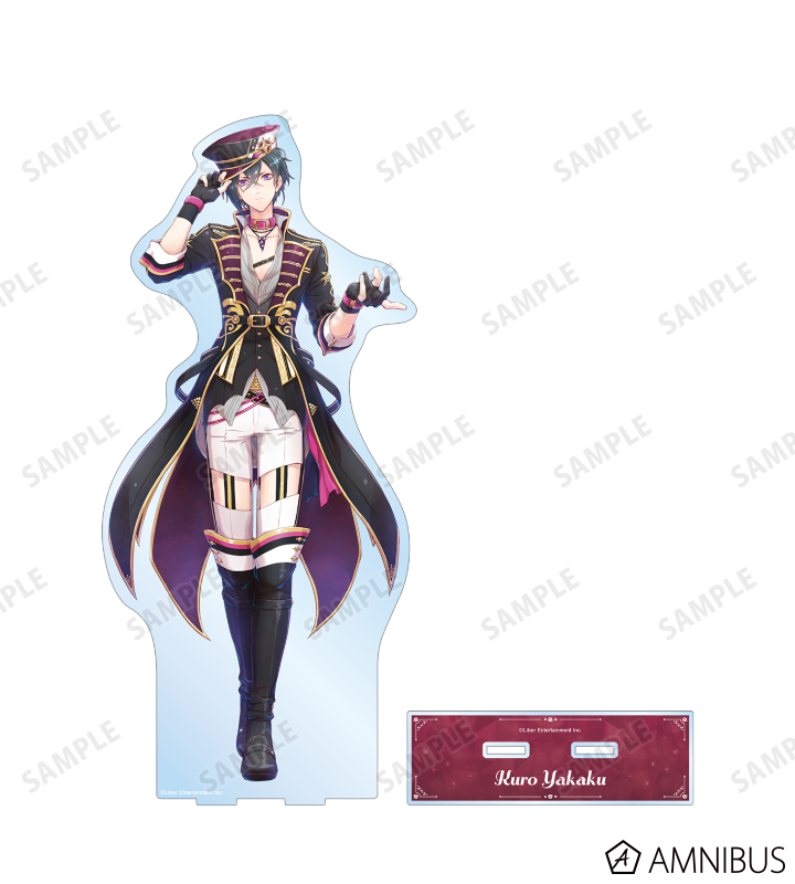 夜鶴黒羽 アクリルアートパネル アイ★チュウ アクリルスタンド アイチュウ アイ☆チュウ」 - 夜鶴 黒羽 特大アクリルスタンド vol.2