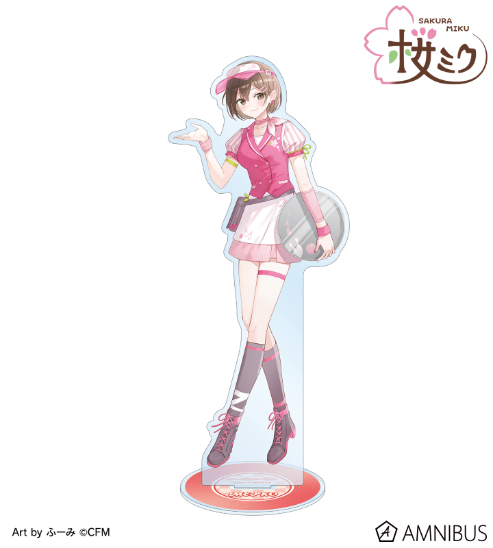 描き下ろし MEIKO アメリカンダイナーver. Art by ふーみ BIGアクリルスタンド