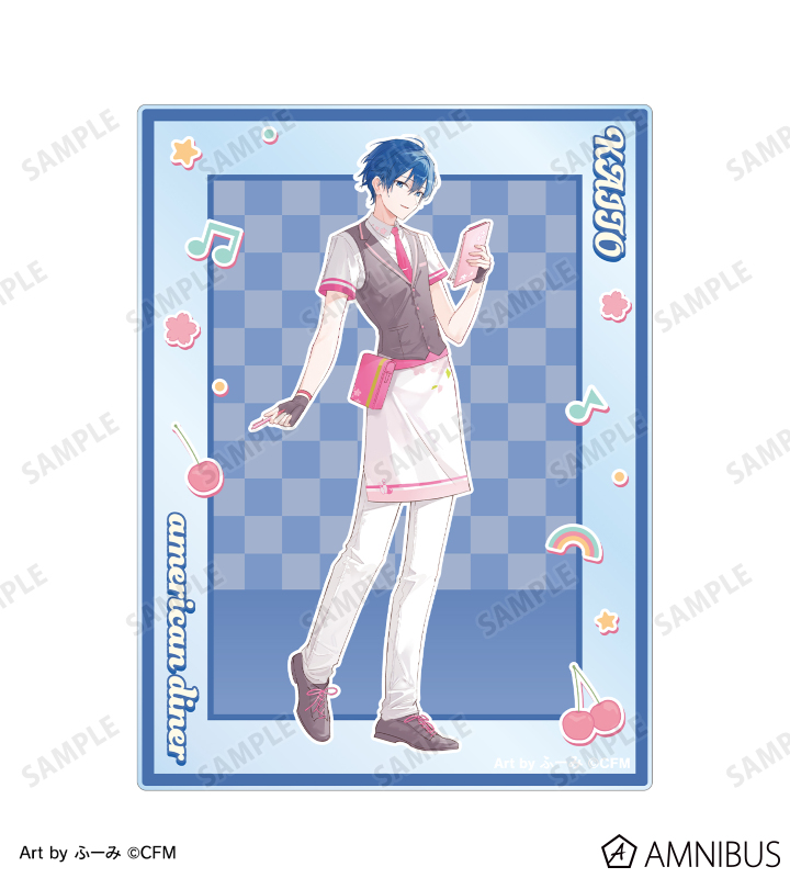 BKPP アジアファンミ東京／大阪　直筆サイン入りフォトカード　アクリル板付き BKPP アジアファンミ東京／大阪 直筆サイン入りフォトカード