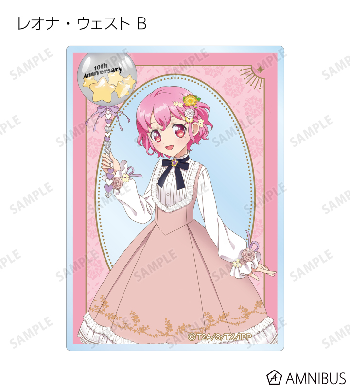 プリパラ 10周年 花まつり ドロシー レオナ アクリルスタンド
