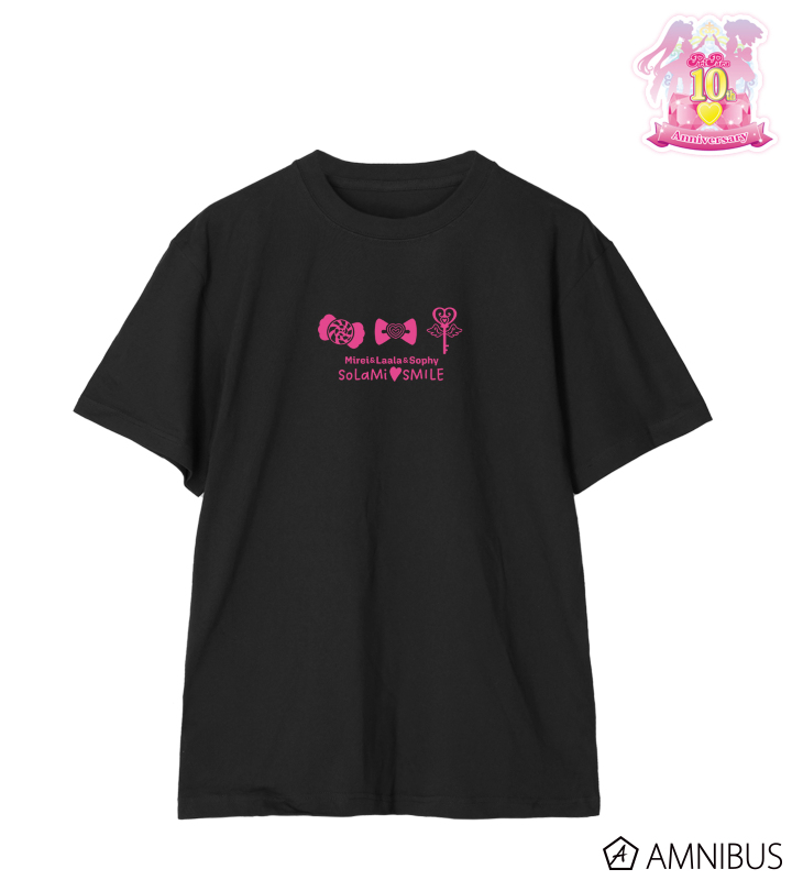 ☆直筆サイン入り☆プリパラ 北条そふぃ Tシャツ クリスマスライブ限定 Lサイズ プリパラ10周年 - SoLaMi♡SMILE モチーフTシャツ ver.B/メンズ