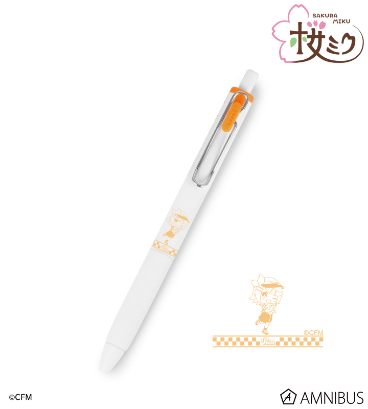鏡音リン ちびキャラ ユニボール ワン ゲルインクボールペン