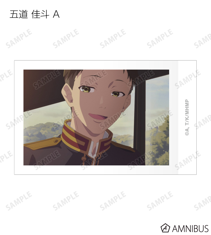 トレーディング場面写インスタントカメラ風イラストカード