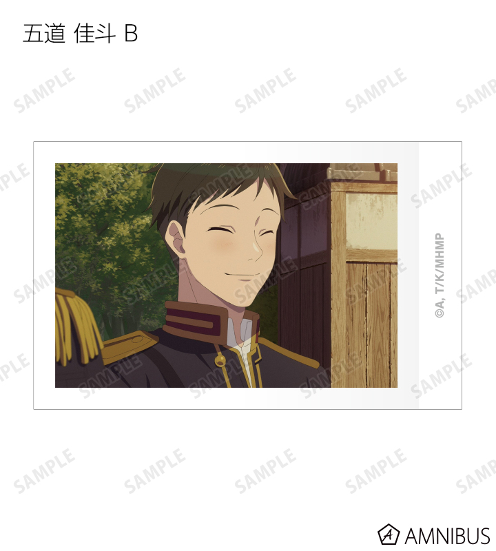 トレーディング場面写インスタントカメラ風イラストカード