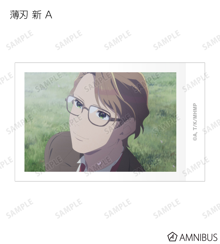 トレーディング場面写インスタントカメラ風イラストカード