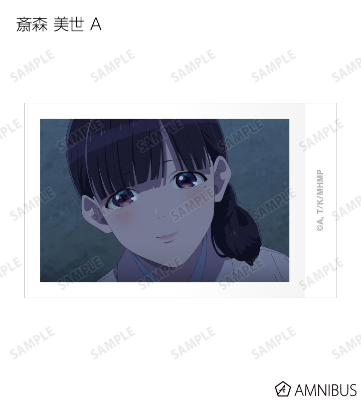 トレーディング場面写インスタントカメラ風イラストカード