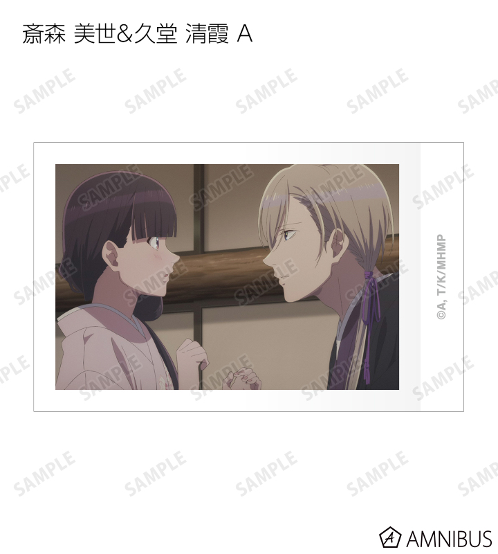 トレーディング場面写インスタントカメラ風イラストカード