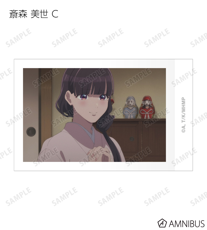 トレーディング場面写インスタントカメラ風イラストカード