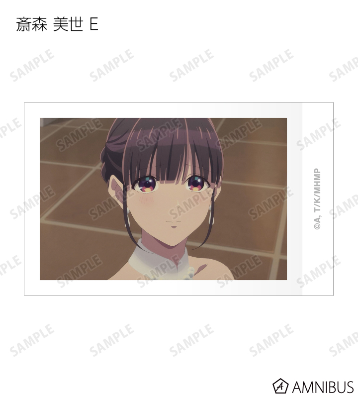 トレーディング場面写インスタントカメラ風イラストカード