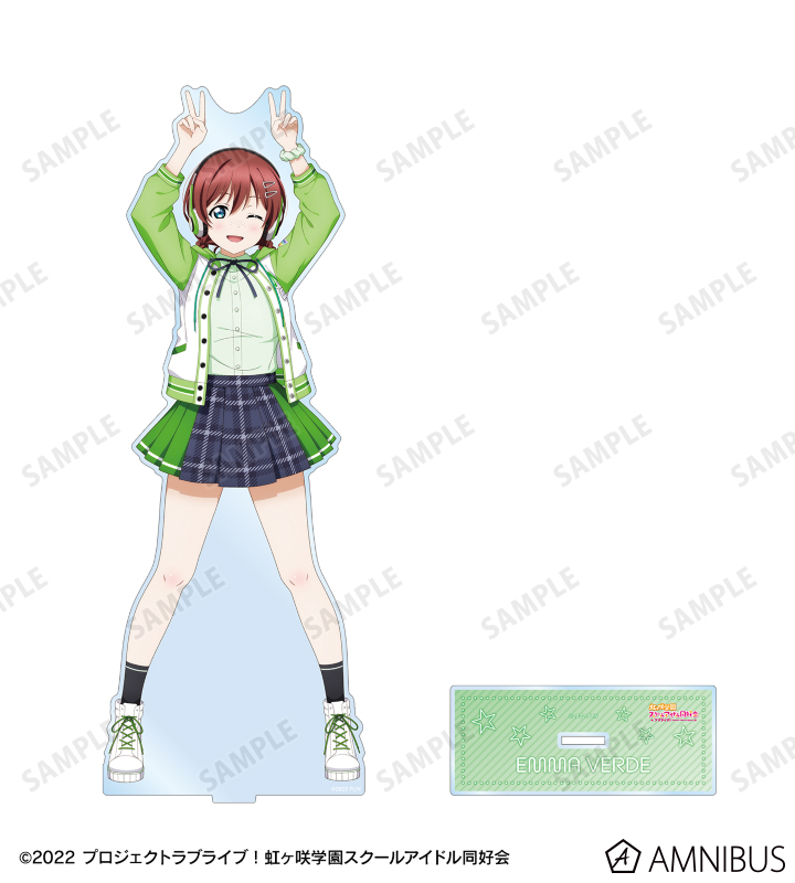 描き下ろし エマ・ヴェルデ ミラクル STAY TUNE! 特大アクリルスタンド