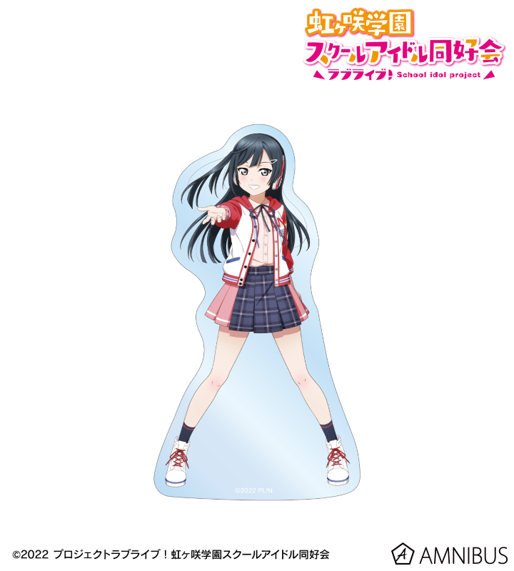 描き下ろし 優木せつ菜 ミラクル STAY TUNE! ダイカットステッカー