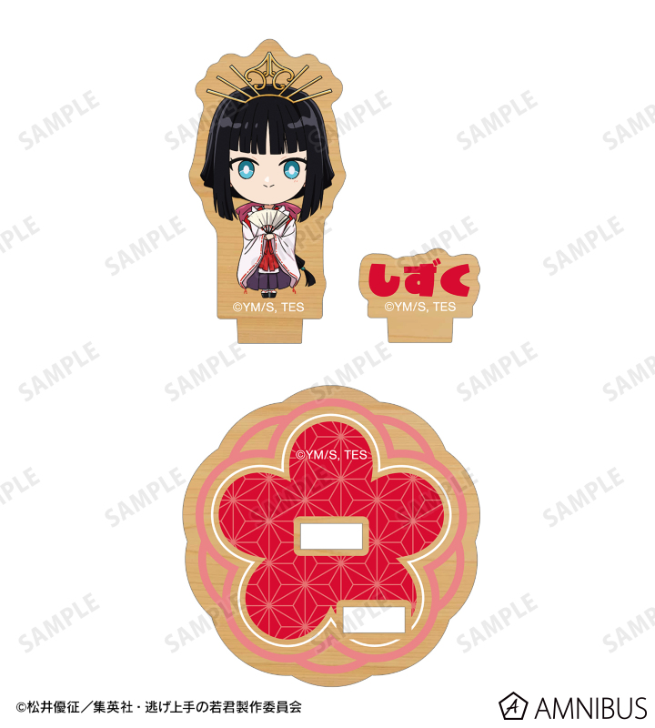 雫 ちびキャラ パーツ付きウッドスタンド
