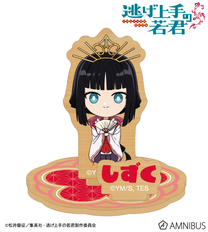 雫 ちびキャラ パーツ付きウッドスタンド