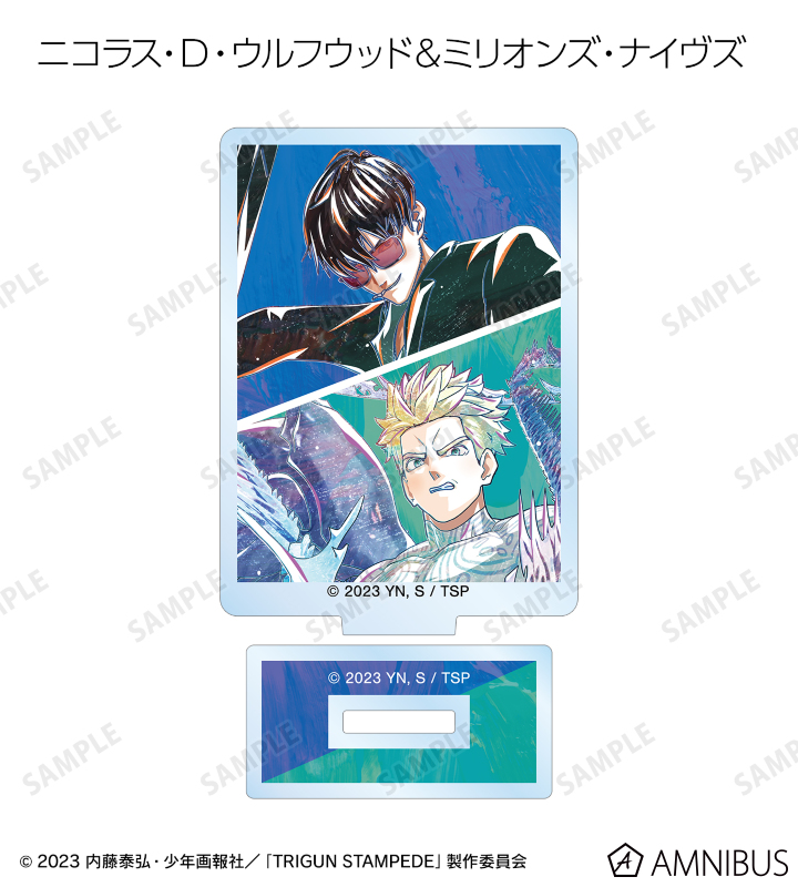 雑貨　【BOX】TRIGUN STAMPEDE トレーディング Ani-Art アクリルスタンドパネル TVアニメ「TRIGUN STAMPEDE」 - トレーディング Ani-Art
