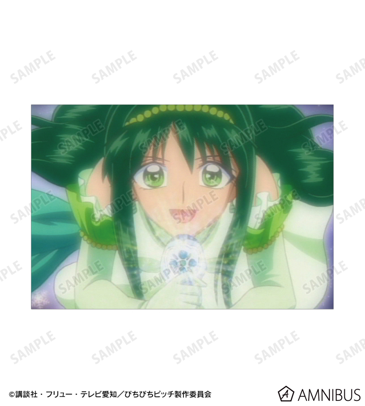 ちびび アニメ「ぴちぴちピッチ」 - 場面写缶バッジ5個セット ver.A