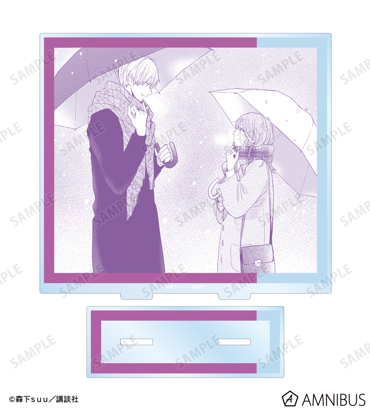糸瀬 雪&波岐 逸臣 原作コマBIGアクリルスタンド ver.A