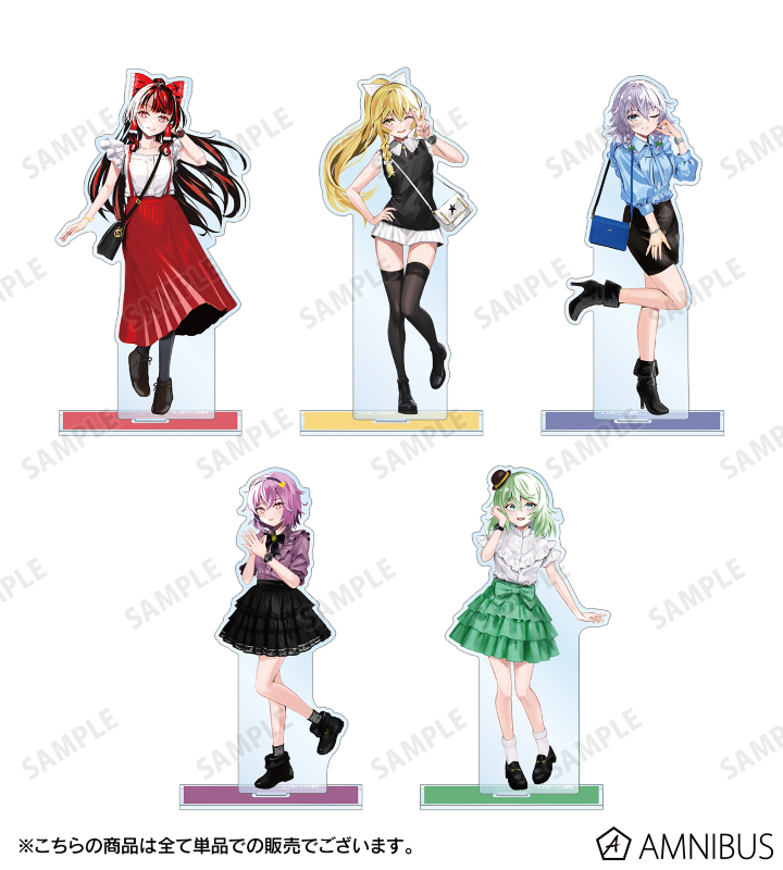 松本能人イラスト 霧雨魔理沙 ウォッチコーデver. BIGアクリルスタンド