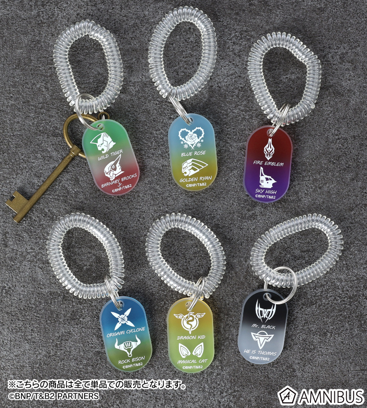 Mr. ブラック&ヒーイズトーマス ロッカーキー風アクリルキーホルダー
