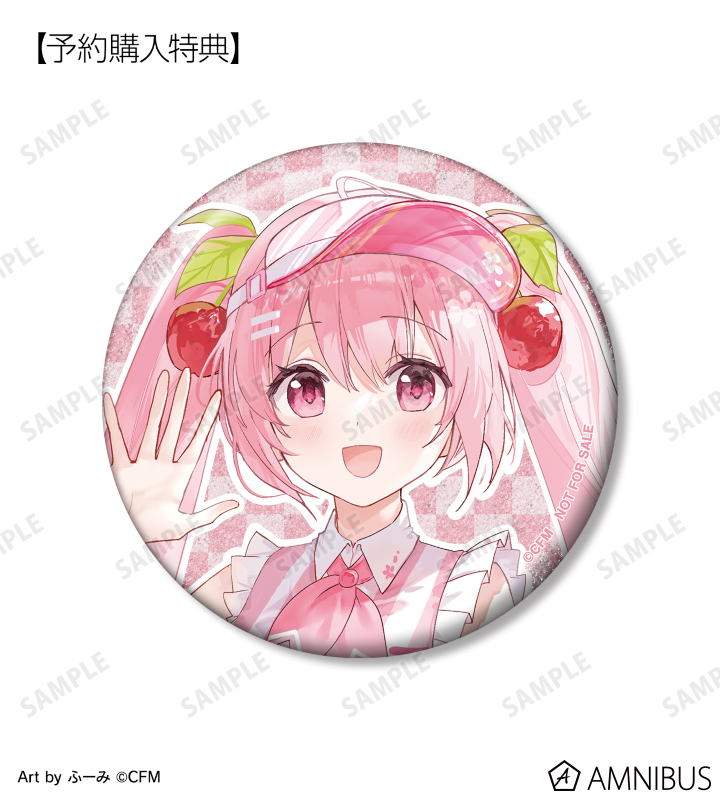桜ミク - 描き下ろし アメリカンダイナーver. Art by ふーみ