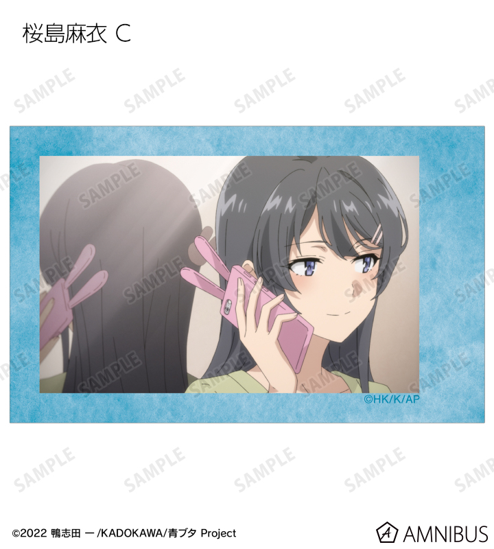 トレーディング場面写インスタントカメラ風イラストカード