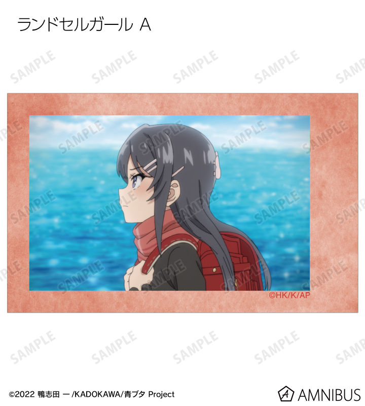 トレーディング場面写インスタントカメラ風イラストカード