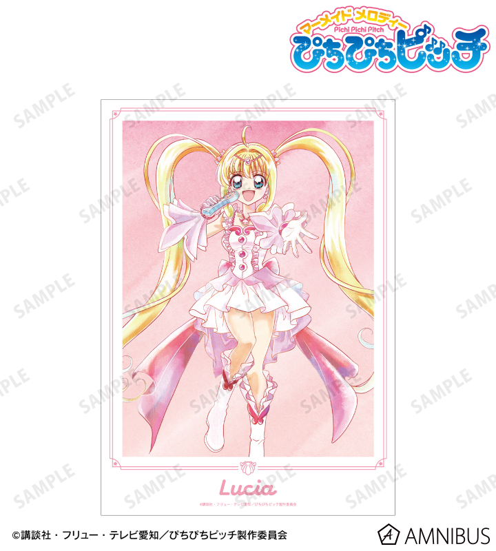 描き下ろし るちあ 20th Anniversary ver. Ani-Art aqua label A3マット加工ポスター
