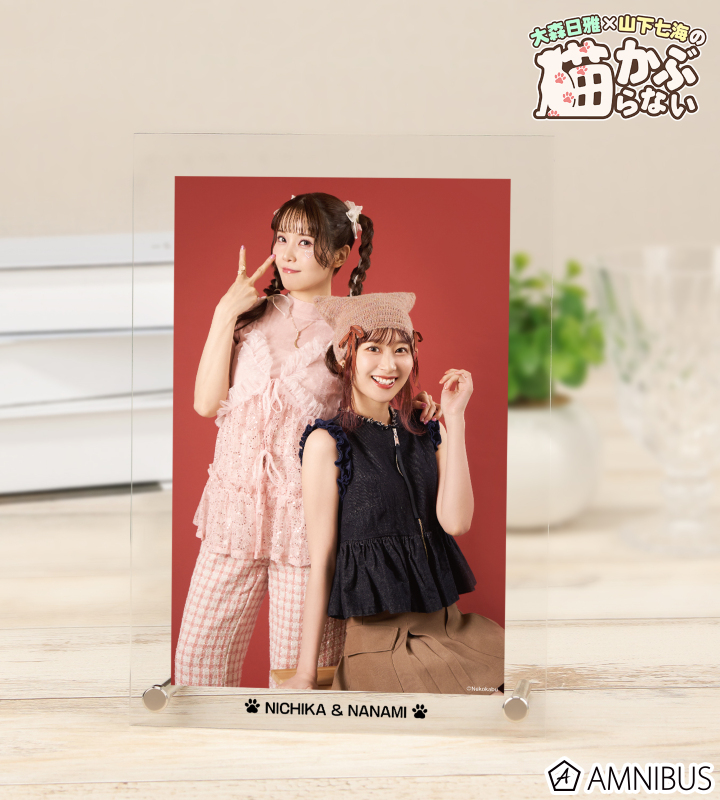 大森日雅&山下七海 A5アクリルパネル