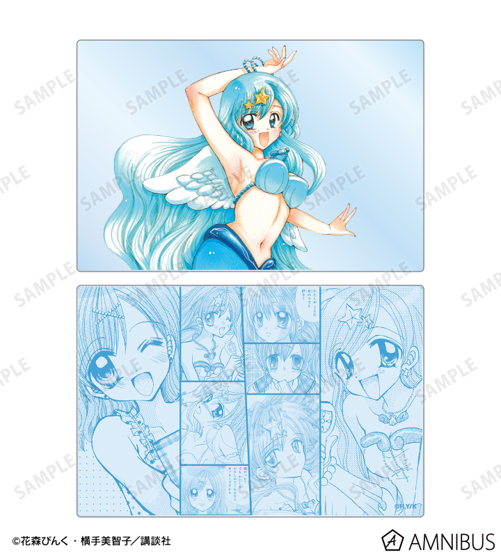 花森ぴんく先生 描き下ろし 波音 羽を纏ったマーメイドver. アクリルブロック