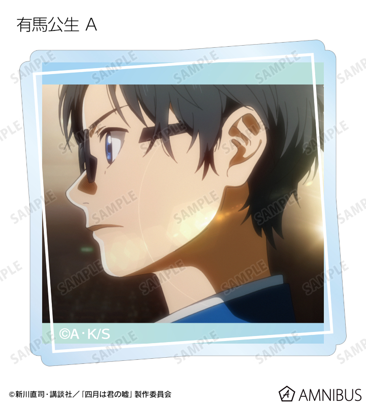 トレーディング場面写アクリルステッカー