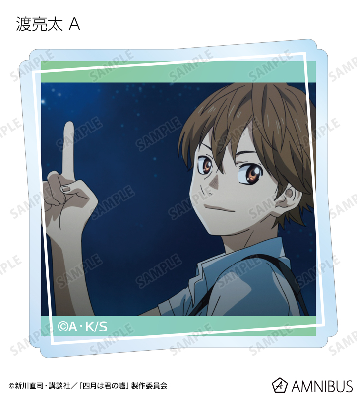 トレーディング場面写アクリルステッカー