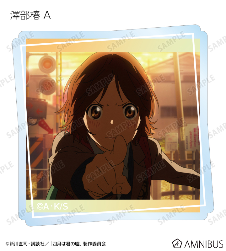 トレーディング場面写アクリルステッカー