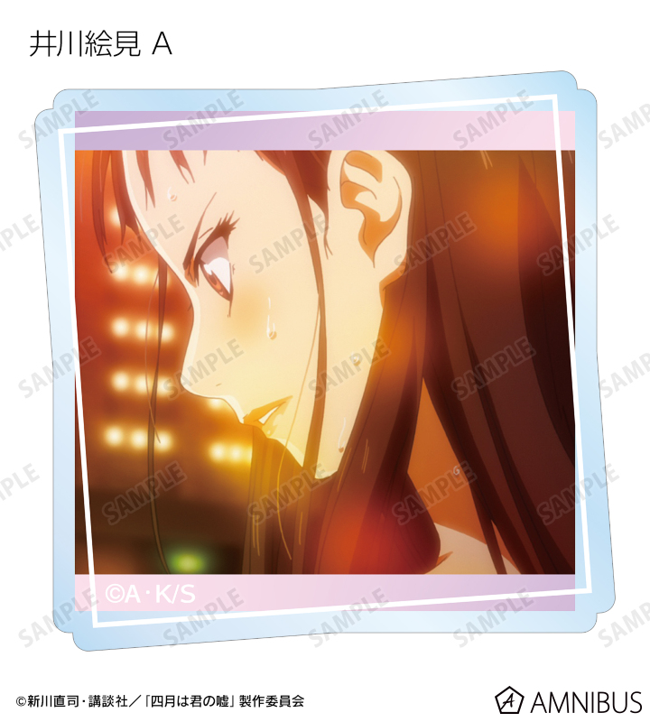 トレーディング場面写アクリルステッカー