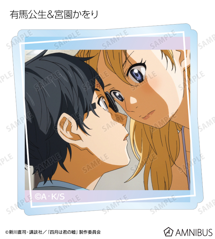 トレーディング場面写アクリルステッカー