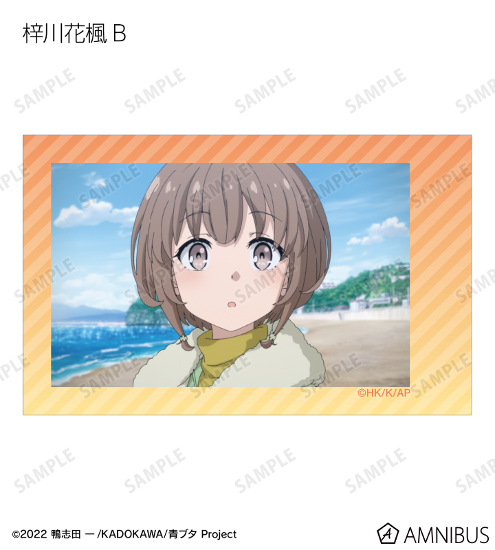 トレーディング場面写インスタントカメラ風イラストカード