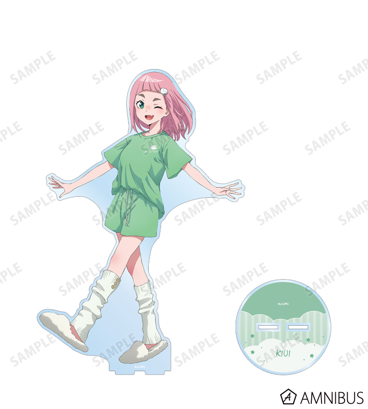 描き下ろし 渡瀬キウイ お泊まり会ver. 特大アクリルスタンド