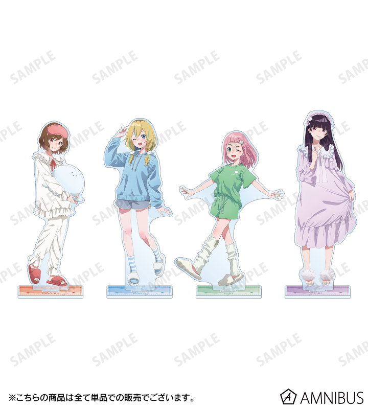 描き下ろし 渡瀬キウイ お泊まり会ver. BIGアクリルスタンド