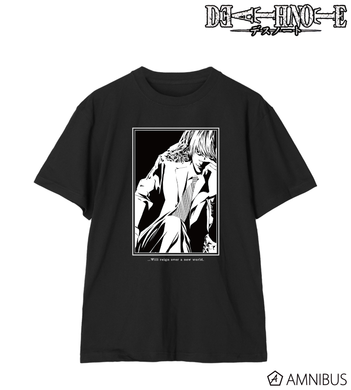 REFLEM デスノート　夜神月　Tシャツ DEATH NOTE - 夜神 月 Tシャツ/レディース | AMNIBUS(アムニバス)