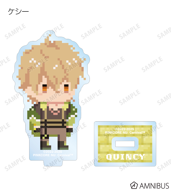 トレーディングドット絵アクリルスタンド