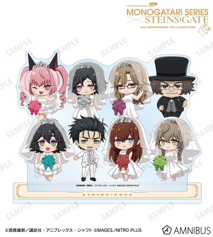 集合 ちびキャラ ウェディングドレス&タキシードver. BIGアクリルスタンド ver.B