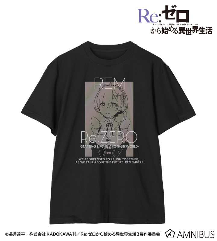 Re:ゼロから始める異世界生活 - レム オーロラフラッシュTシャツ