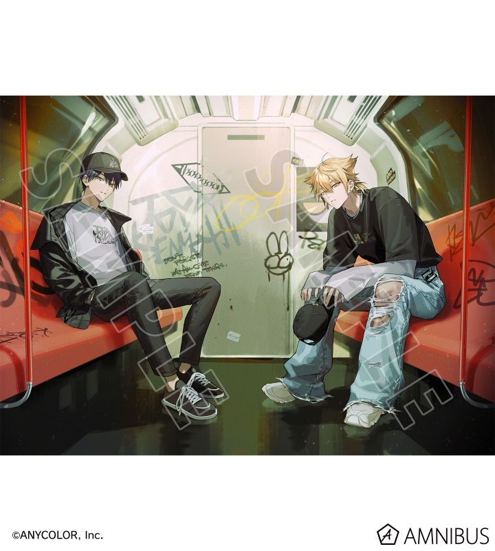 にじさんじ - NEW ERA®コラボ 剣持刀也 Tシャツ ホワイト/ユニ