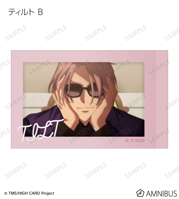 トレーディング場面写インスタントカメラ風イラストカード