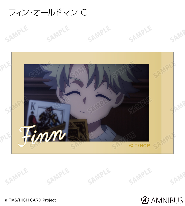 トレーディング場面写インスタントカメラ風イラストカード