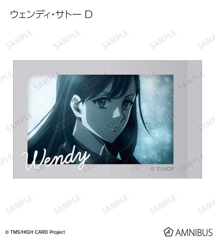 トレーディング場面写インスタントカメラ風イラストカード