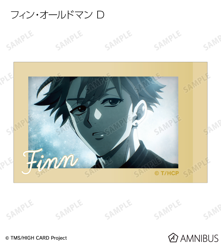 トレーディング場面写インスタントカメラ風イラストカード