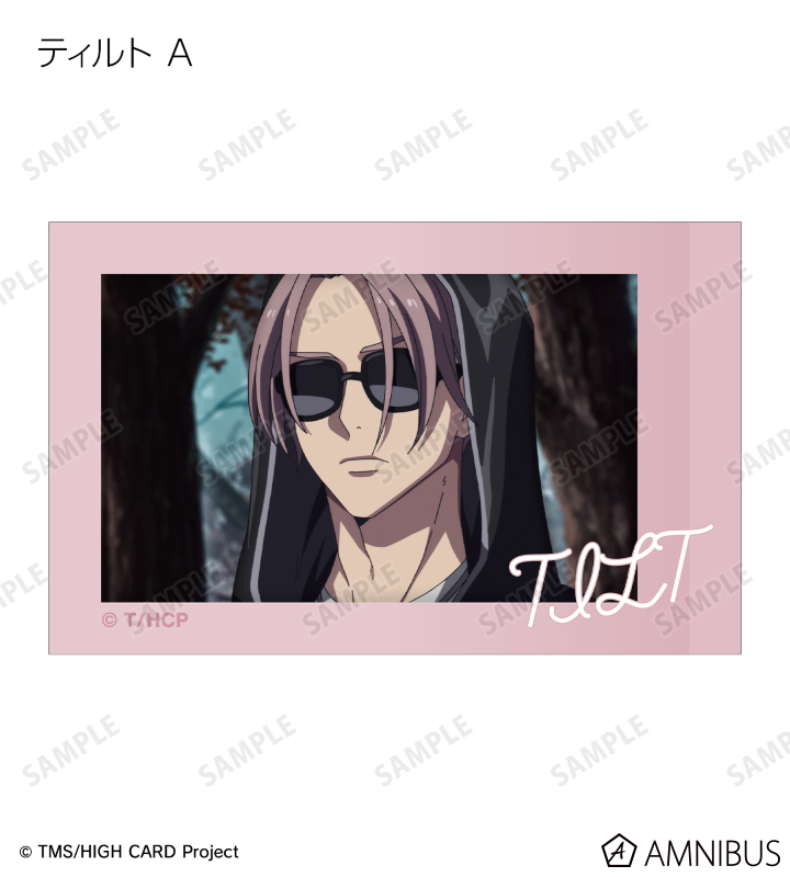トレーディング場面写インスタントカメラ風イラストカード