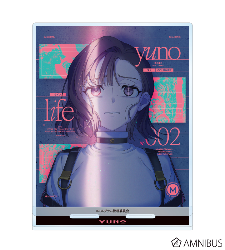 ユノ『ライフ』 ジャケットイラストver. 両面BIGアクリルスタンド